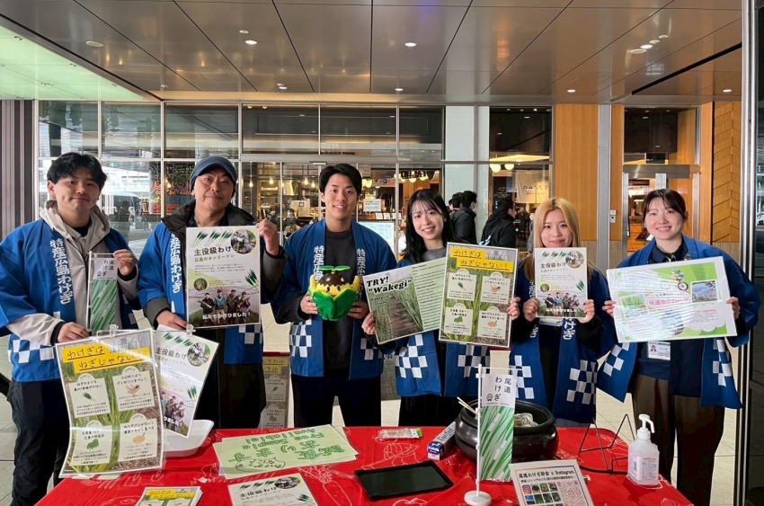 JA全農広島とのコラボイベントの様子